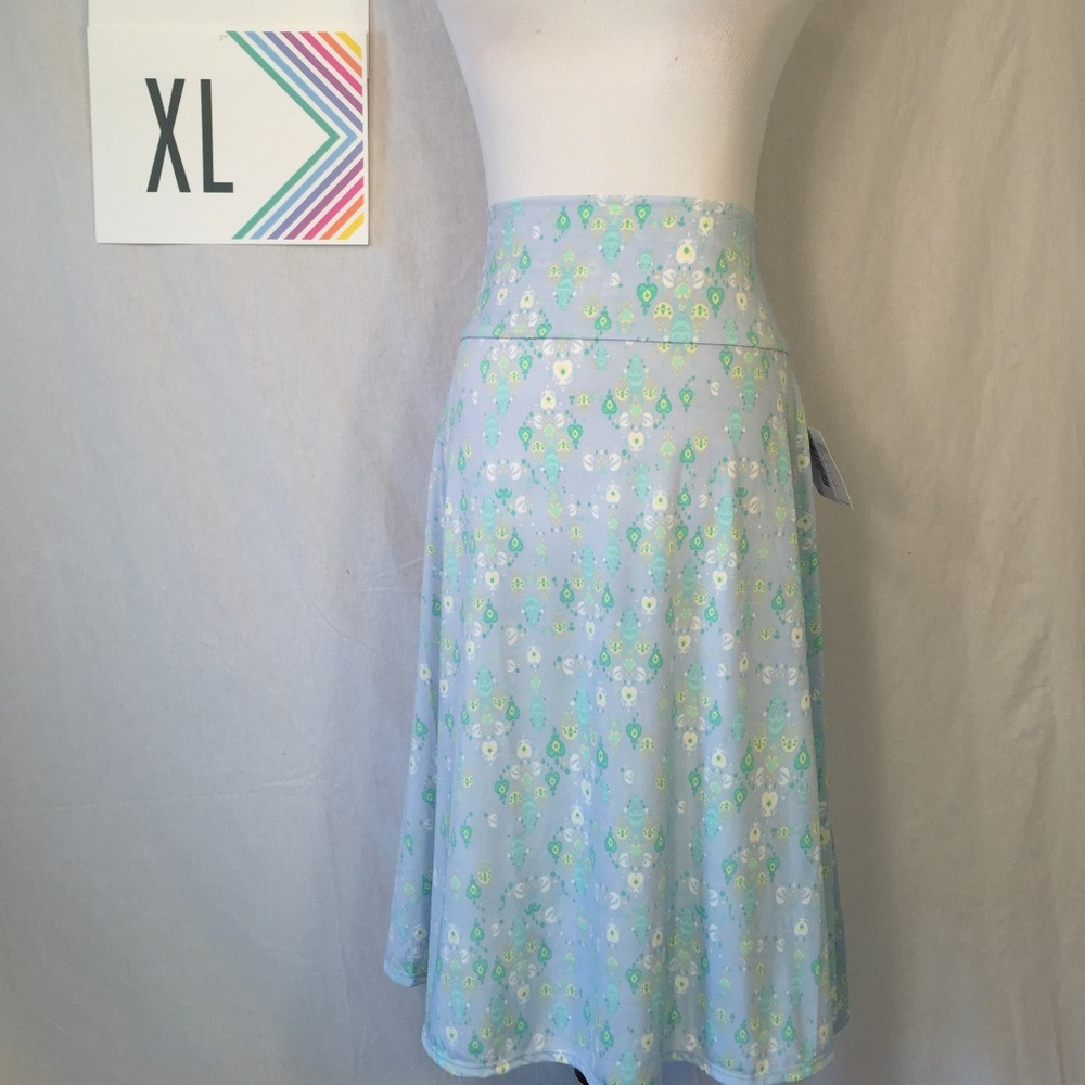 LuLaRoe Azure Skirt (XL)